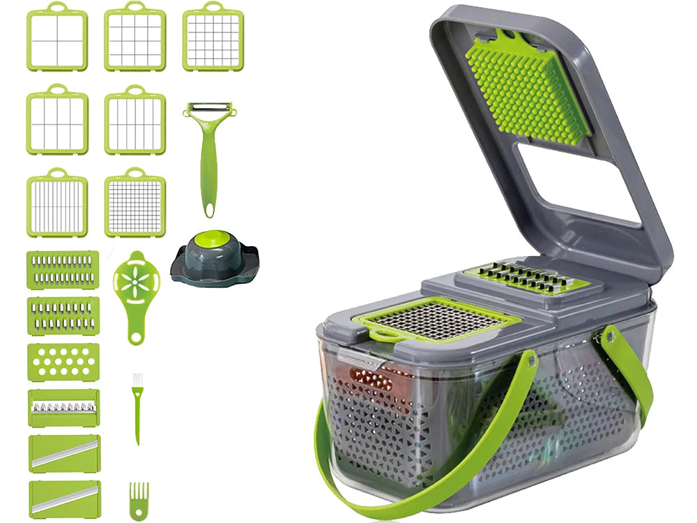 Vegetable cutter Vegetable Chopper Dicer Vegetable slicer 7in1 multifunctional cutter 