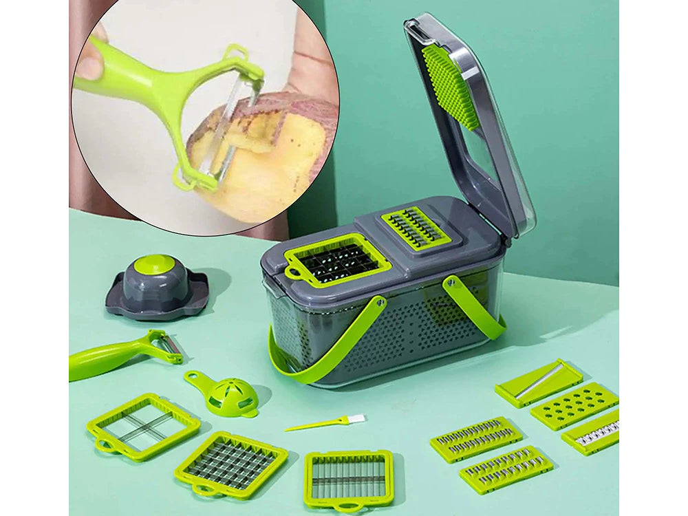 Vegetable cutter Vegetable Chopper Dicer Vegetable slicer 7in1 multifunctional cutter 