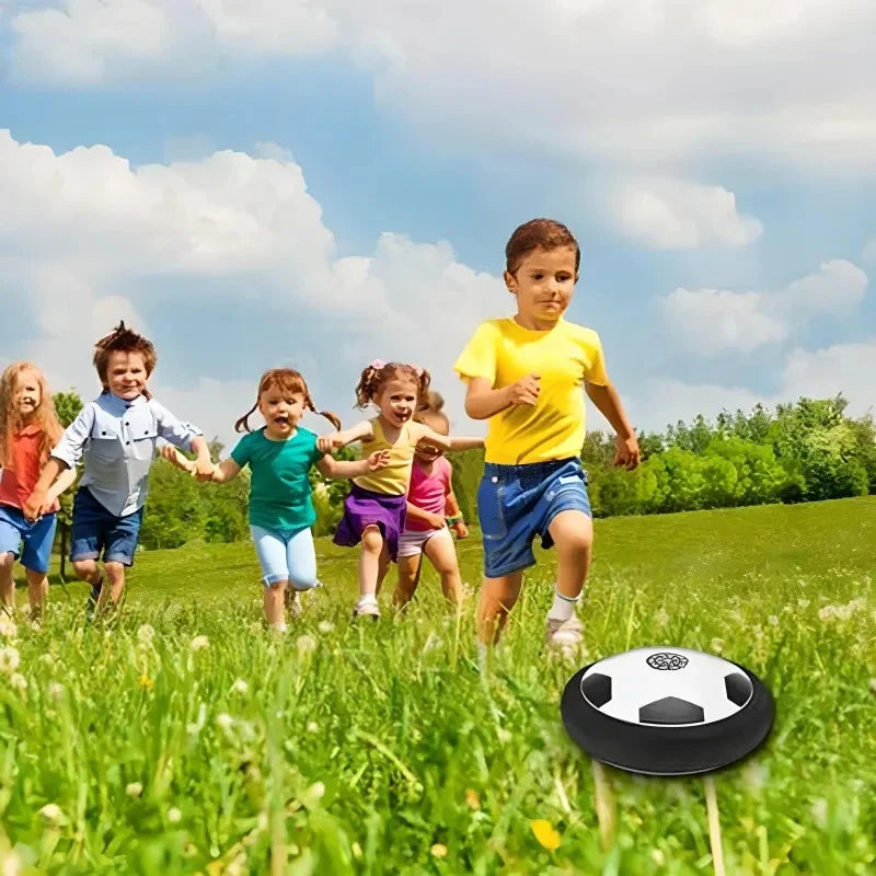 Hoverball Fußball 18cm Luftkissen Ball Leuchtend Indoor Spielzeug Kinder