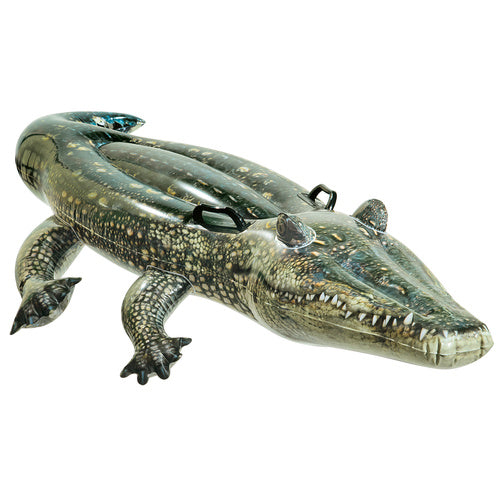 INTEX Krokodil Schwimmtier Aufblasbar Alligator Reittier Pool Luftmatratze 170cm🐊 🐊 🐊