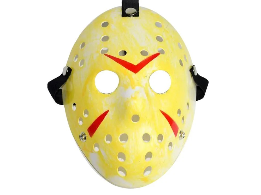 Jason Maske Eishockeymaske Hockeymaske Horror Halloween Kostüm Karneval Vintage