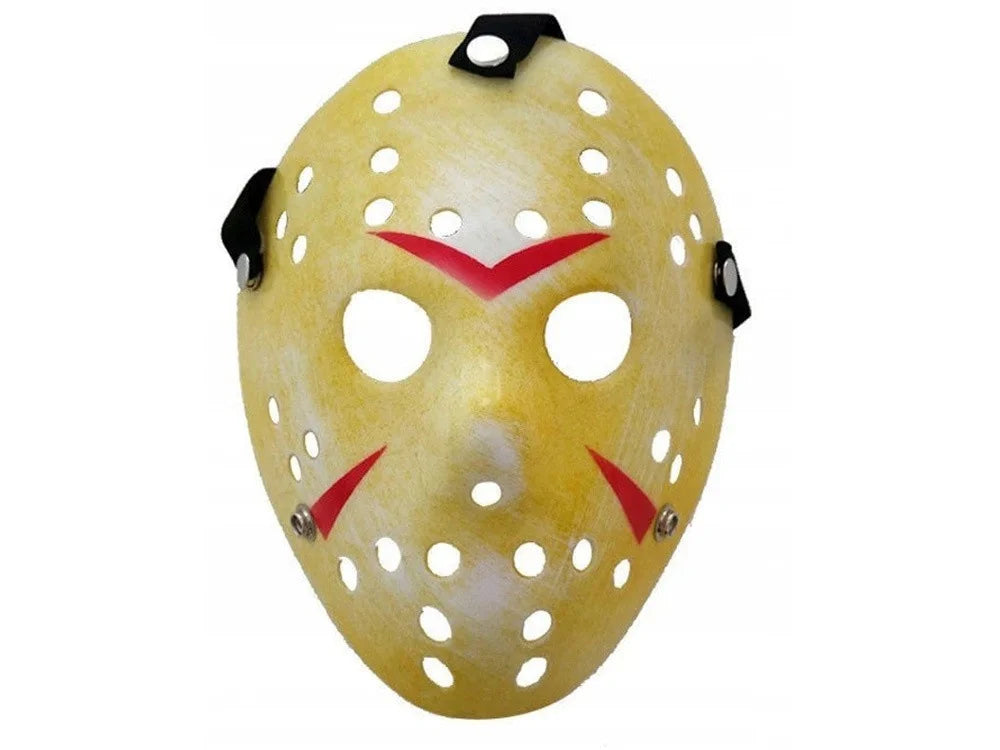 Jason Maske Eishockeymaske Hockeymaske Horror Halloween Kostüm Karneval Vintage