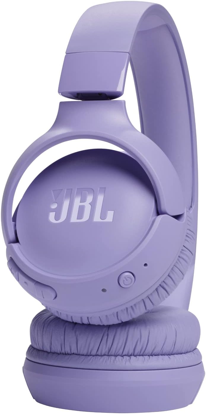 JBL Tune 520BT – Bluetooth Over-Ear Kopfhörer in Lila – Faltbare Headphone neu