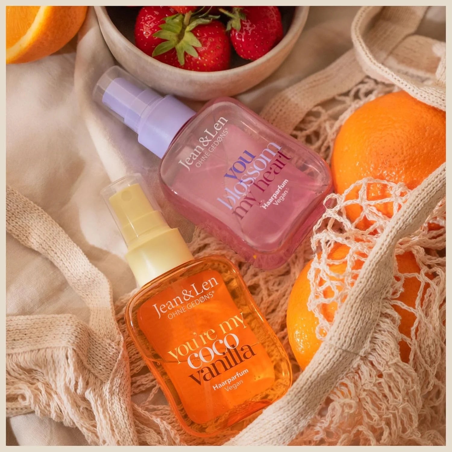 Jean & Len Haarparfum you’re my coco vanilla – Kokos & Vanille, vegan und ohne Silikone