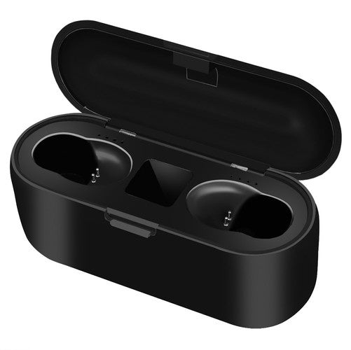 Kabellose Bluetooth Kopfhörer mit Powerbank & LCD Display – Wireless Earbuds mit Mikrofon, Touch-Steuerung & 2000mAh Ladecase