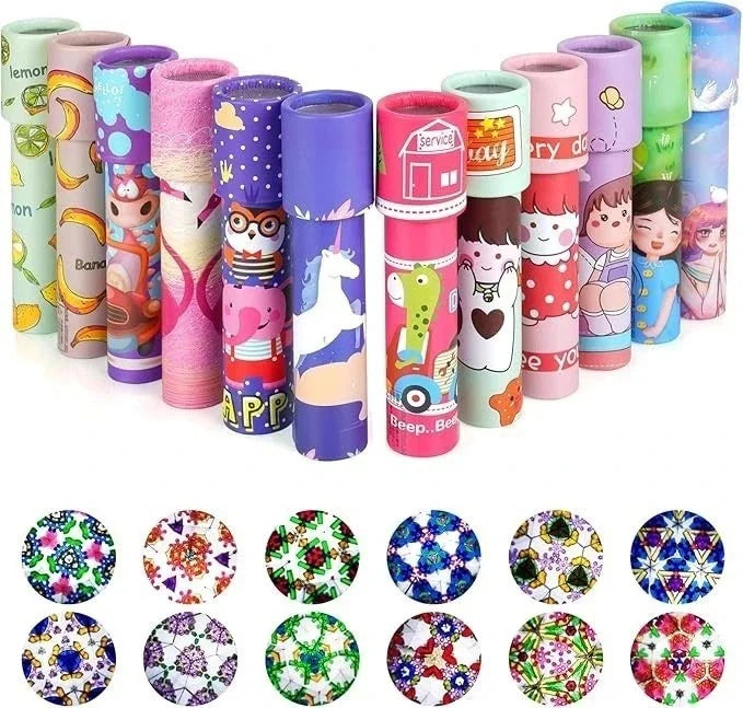 Kaleidoskop Retro Spielzeug Kinder Mitgebsel Bunte Farben Zufallsauswahl