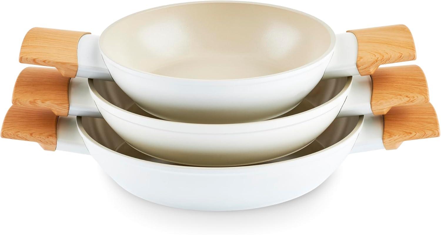 KARACA Gris Bio Granite 7-piece pot/pan set, non-stick coating NEW 