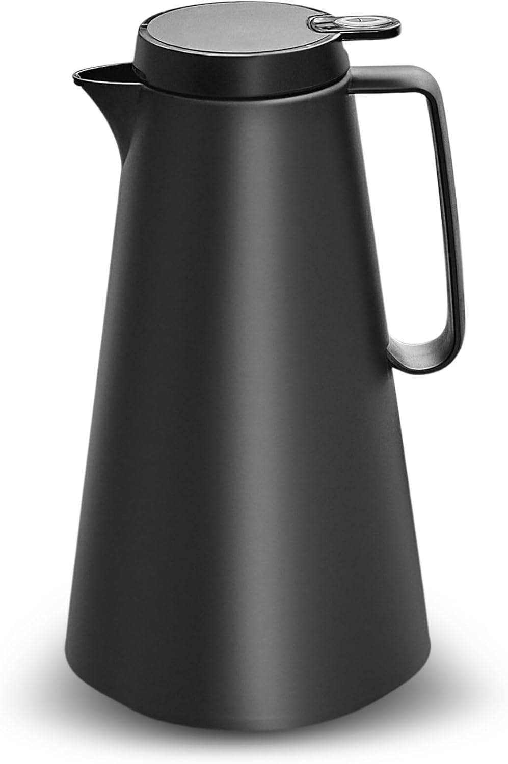 Karaca Thermoglass Lina Thermoskanne 1L – Teekanne mit Glaseinsatz 12h heiß