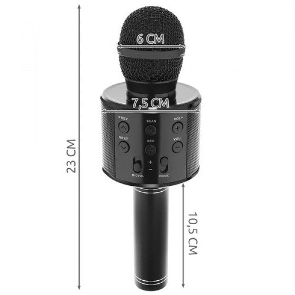 Professionelles Mikrofon Karaoke Bluetooth Handmikrofon Lautsprecher Wireless