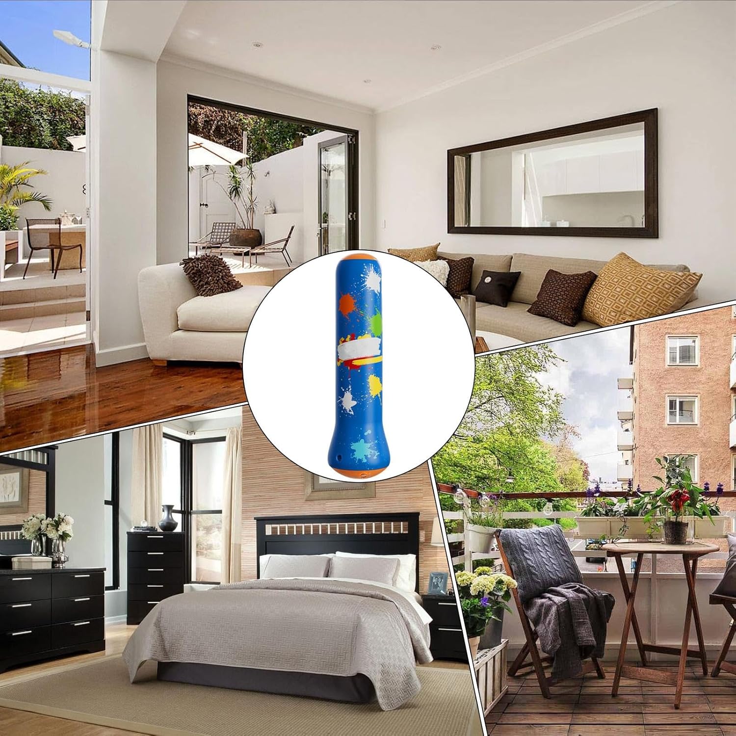 Aufblasbarer Kinder Boxsack mit Pumpe – Spiel, Bewegung & Selbstvertrauen