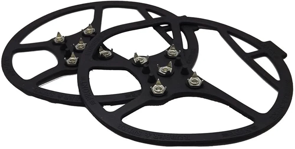 Schuhspikes Anti Rutsch Eiskrallen Wanderhilfe Gr. 35–39 M Spiraldraht - 1 Paar