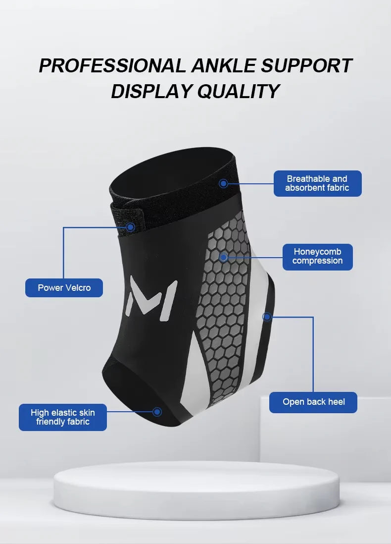 Knöchelbandage elastisch Fußbandage Sprunggelenk Sport Unisex