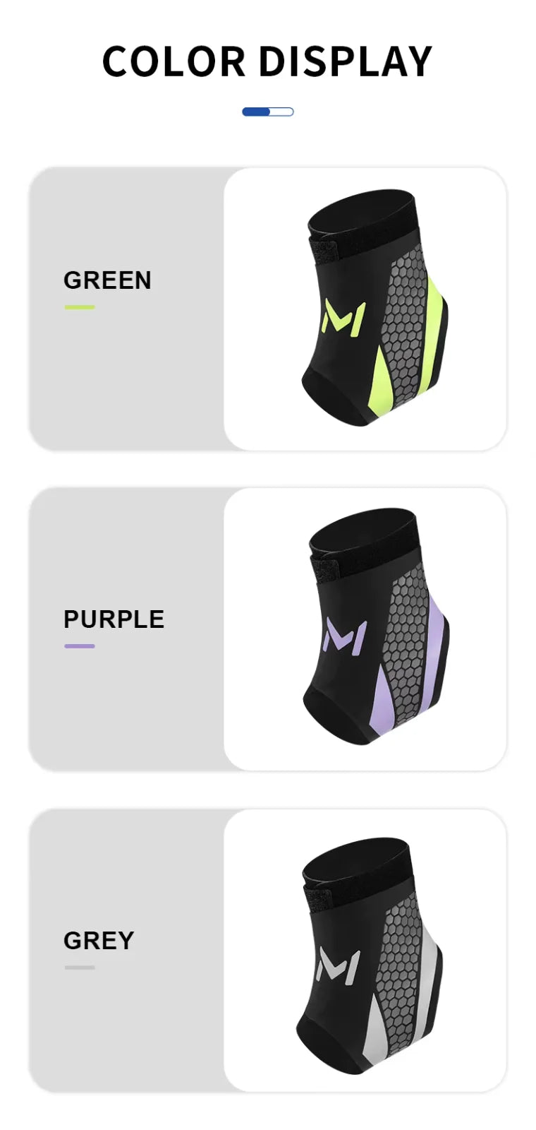 Knöchelbandage elastisch Fußbandage Sprunggelenk Sport Unisex