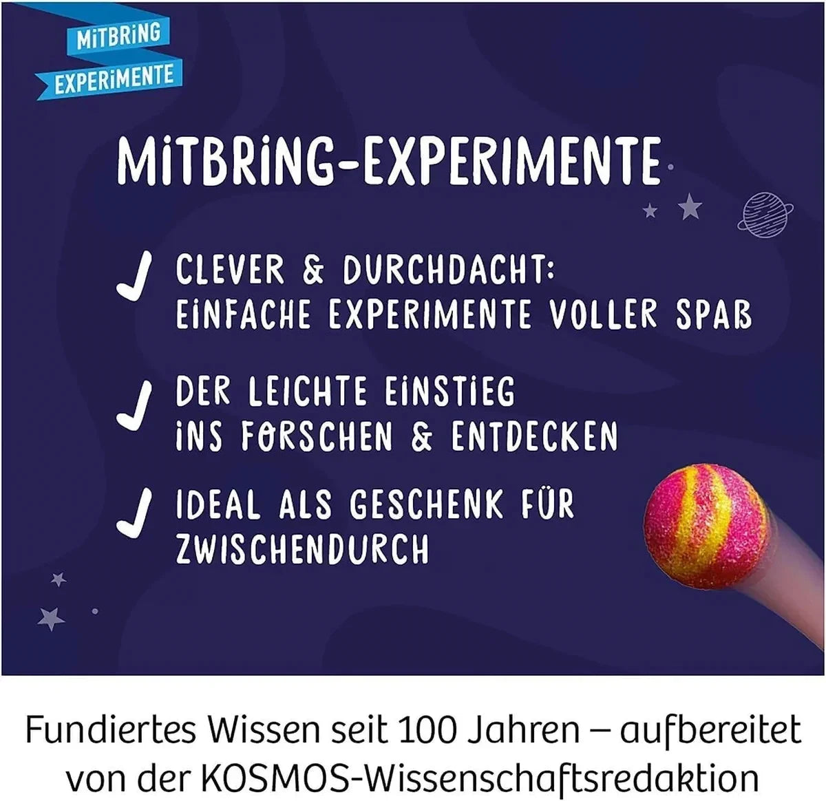 Kosmos 657765 Flummi Planeten – Bunte Springbälle Selber Machen
