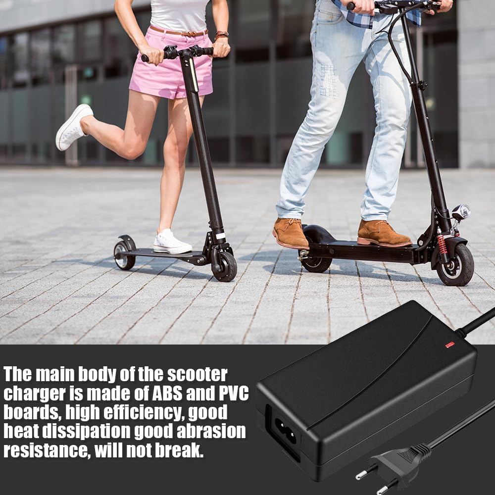 E Scooter Ladegerät 42V 2A Universal für Hoverboard & E-Bike