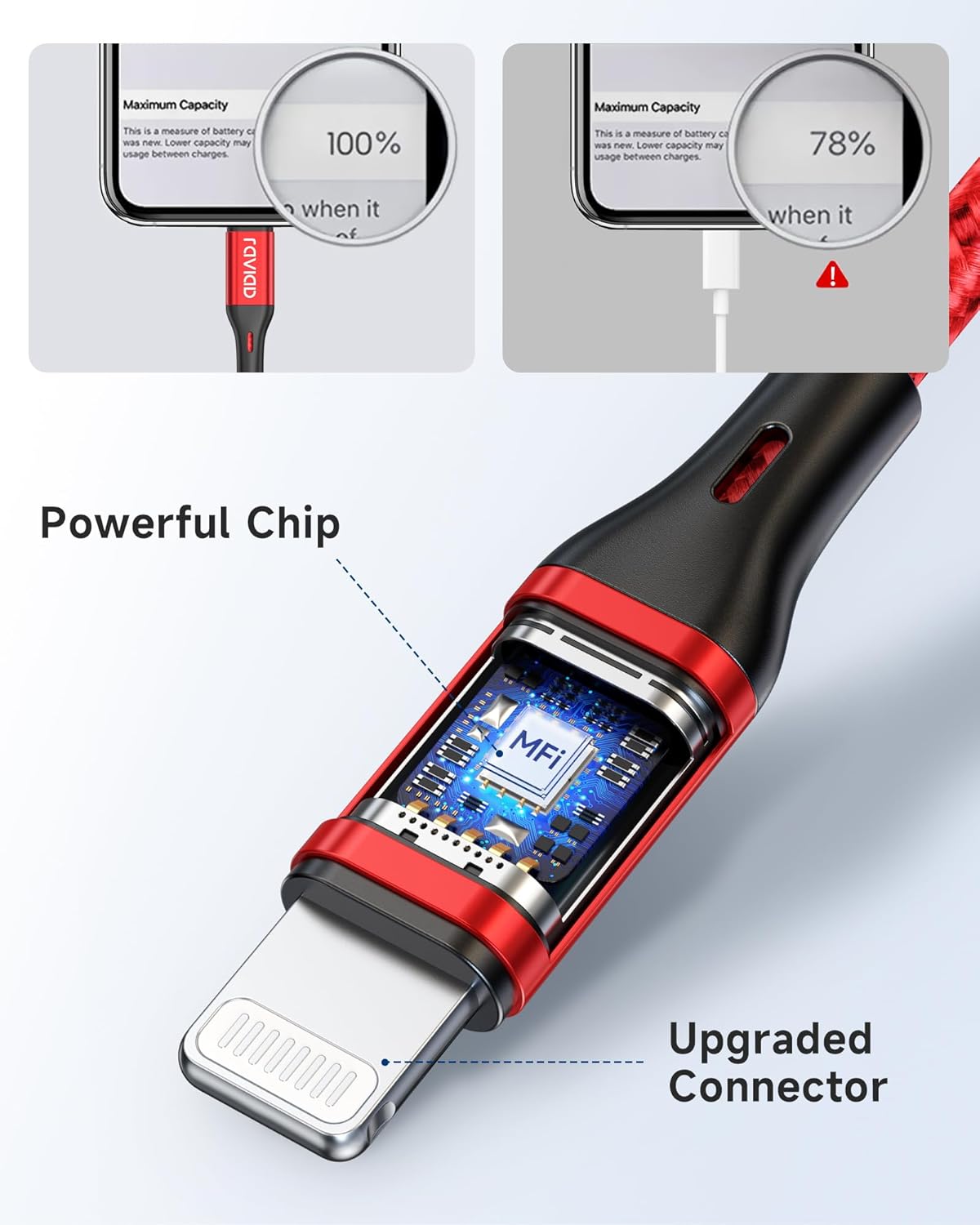Charging cable 3x for original iPhone 6 7 8 11 12 13 14 X XS XR Pro Max USB Apple new 