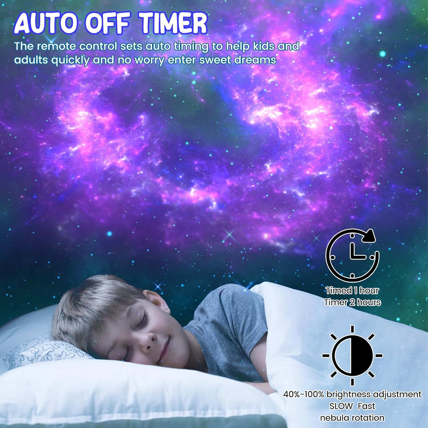 LED Astronaut Sternenprojektor mit Bluetooth-Lautsprecher & Fernbedienung – 360° drehbar, Timerfunktion, Nebeleffekte, Nachtlicht für Kinder & Erwachsene