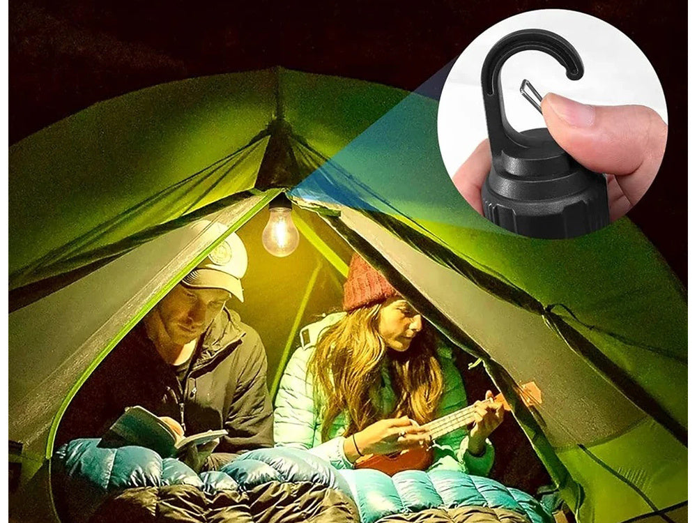 LED Campinglampe Hängelampe USB-C Wiederaufladbar – Camping Licht mit