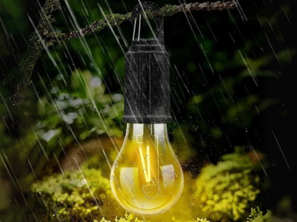 LED Campinglampe Hängelampe USB-C Wiederaufladbar – Camping Licht mit 3 Modi