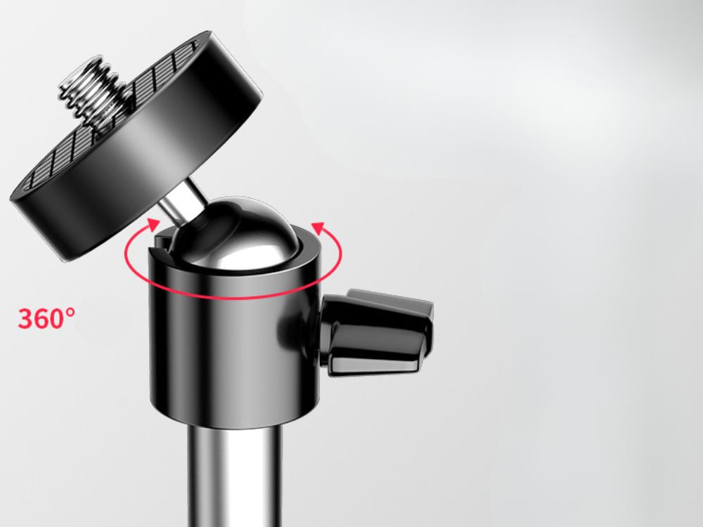 LED Ringlicht 12 Zoll (30 cm) mit Handyhalter und 100 cm Stativ – 3 Lichtfarben, dimmbar, USB