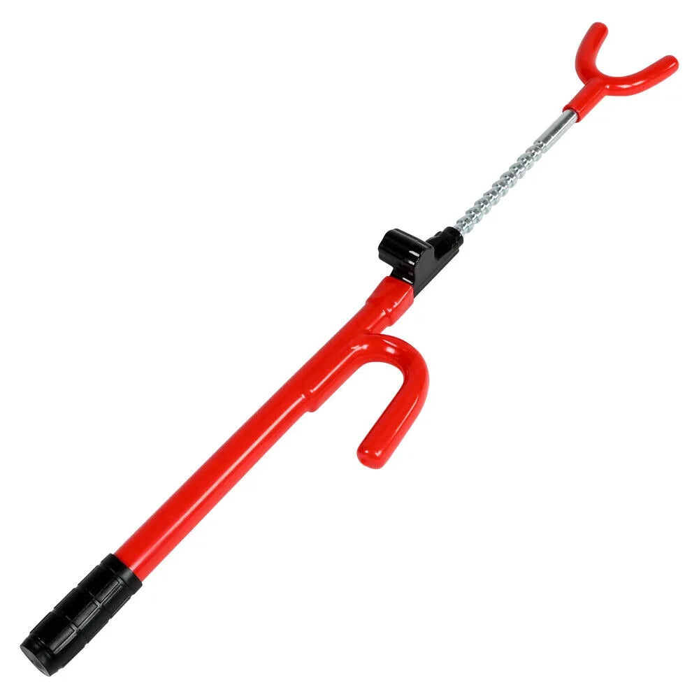 Lenkradschloss für Auto & Wohnmobil – Lenkradkralle aus Stahl mit 2 Schlüsseln, 16–33,5 cm