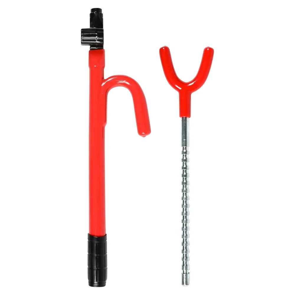 Lenkradschloss für Auto & Wohnmobil – Lenkradkralle aus Stahl mit 2 Schlüsseln, 16–33,5 cm