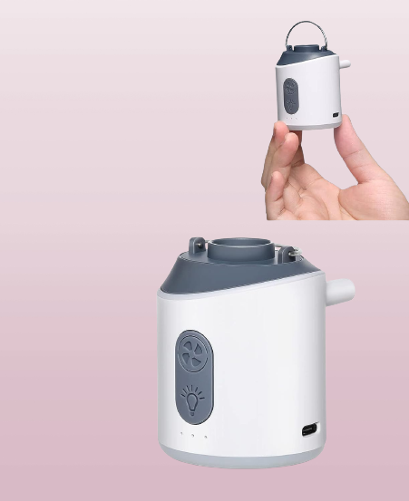Rechargeable Electric Air Pump, Battery Pump, Portable Mini USB, 1600mAhr