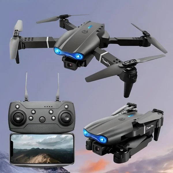 Mini-Drohne mit HD-Kamera 1080p – faltbar, GPS, Geschenk für Kinder