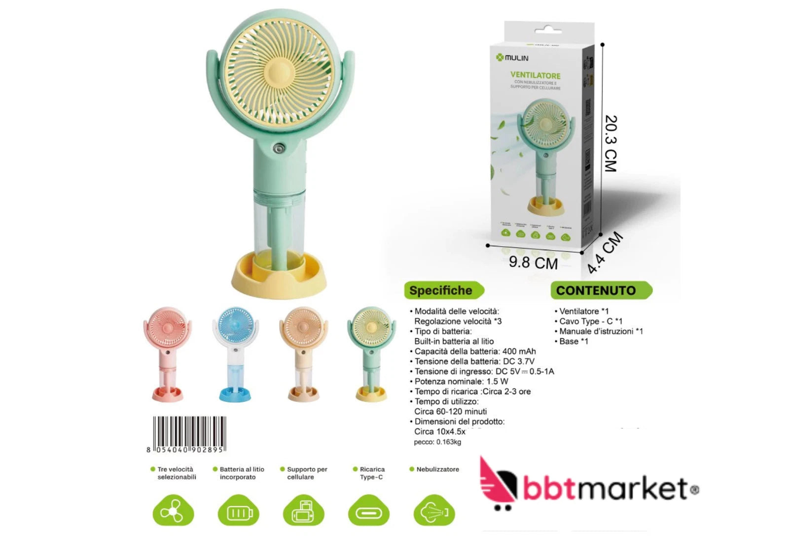 USB Mini Ventilator leise tragbar wiederaufladbar – Verschiedene Modelle 🌬️☀️🎈 🌀💨🖐️🔋🌬️☀️❄️🔄🔌🧊