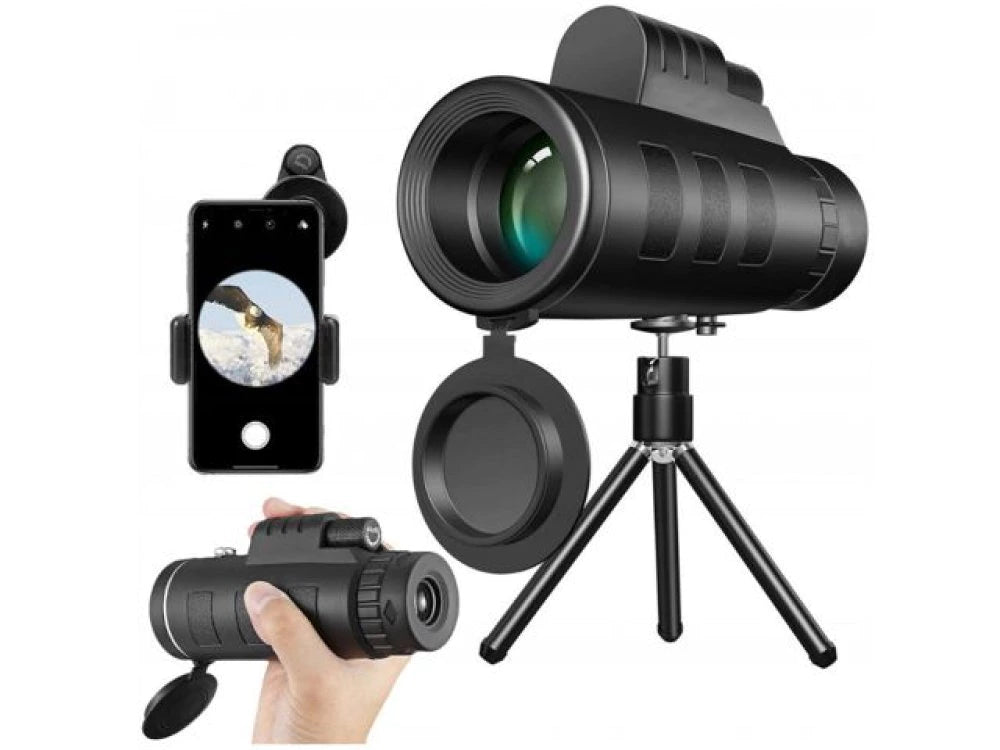 Monokular Starscope Teleskop 40x60 HD Monokular Nachtsicht Mit Handy Stativ