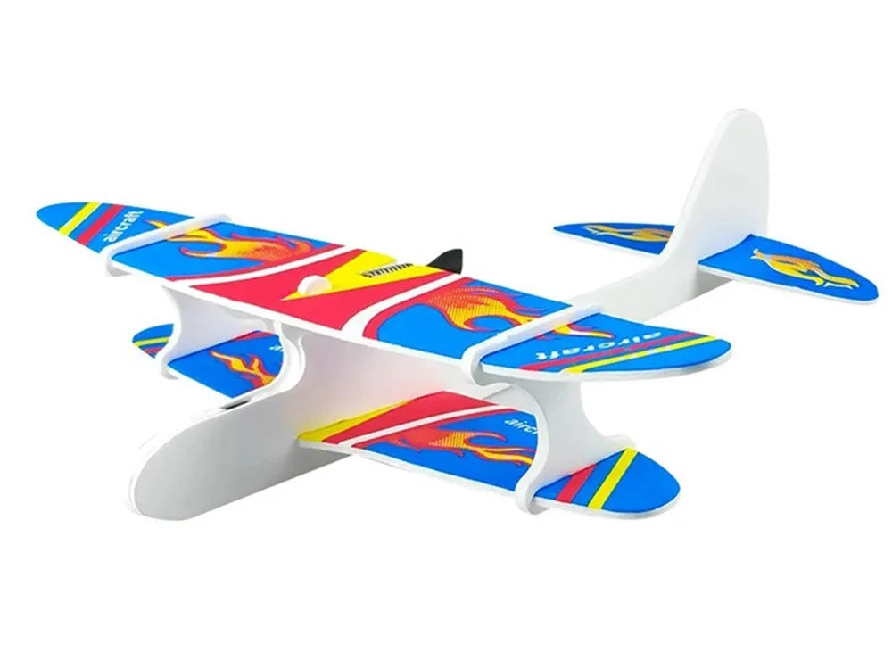 Motor Gleitflugzeug USB Aufladbar Schaumstoff Wurfgleiter Elektro Flugzeug