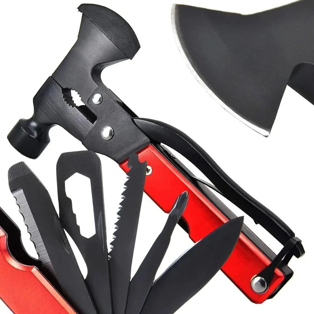 Multitool Edelstahl Multifunktionswerkzeug Zange Camping Outdoor Werkzeug