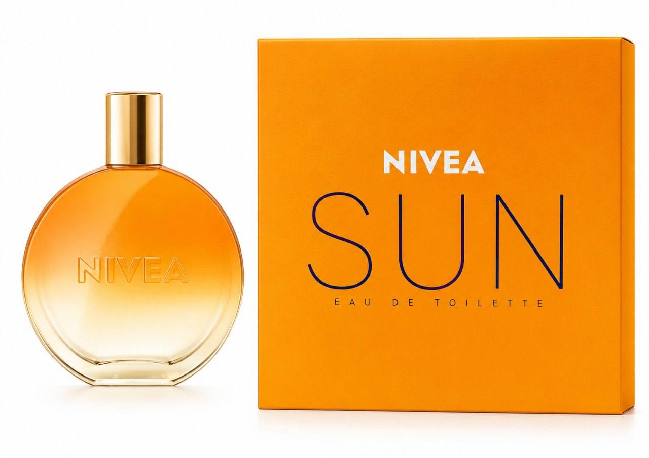 NIVEA Sun Eau de Toilette 30 ml – Unisex Sommerduft mit warmen, sonnigen Noten
