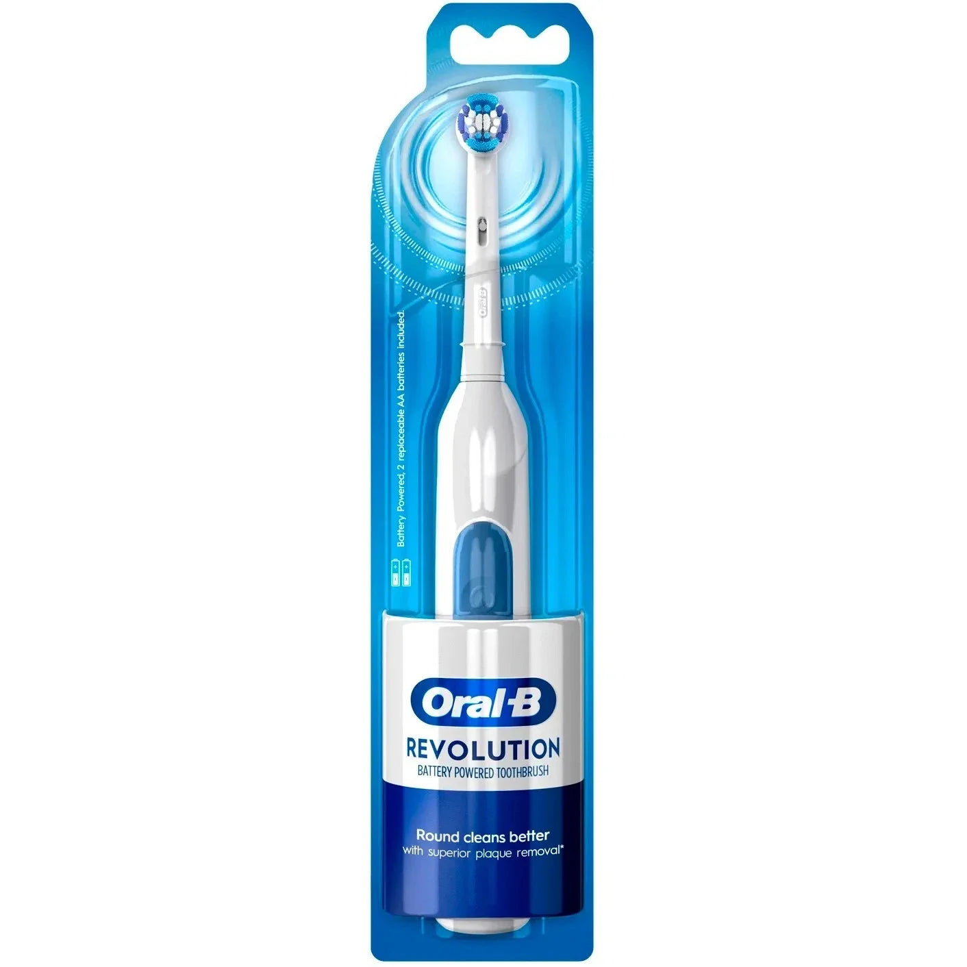 Oral-B Revolution Elektrische Zahnbürste Precision Clean Batteriebetrieben