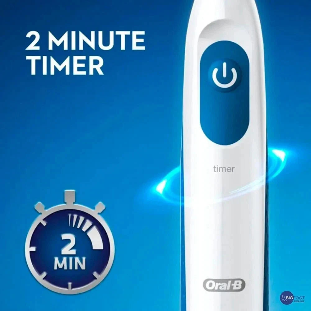 Oral-B elektrische Zahnbürste batteriebetrieben Precision Clean für Reise & Alltag