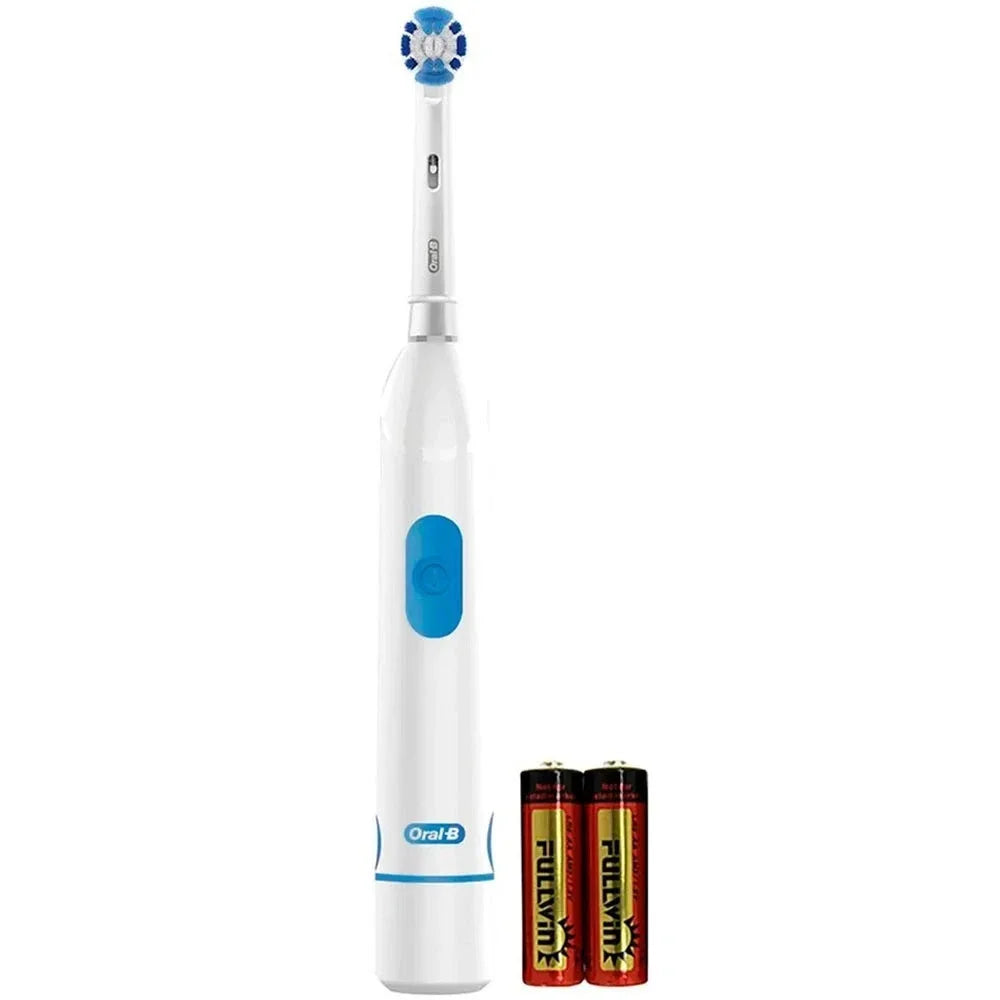 Oral-B elektrische Zahnbürste batteriebetrieben Precision Clean für Reise & Alltag