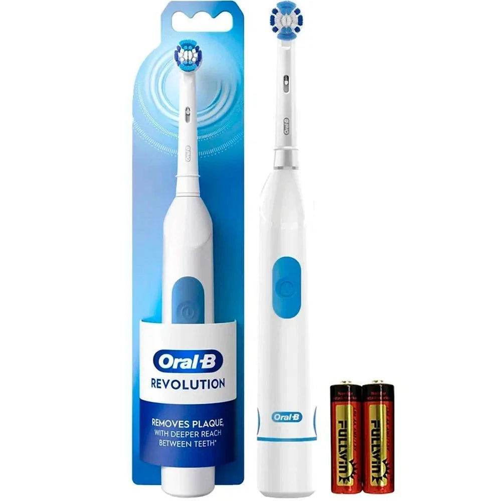 Oral-B elektrische Zahnbürste batteriebetrieben Precision Clean für Reise & Alltag