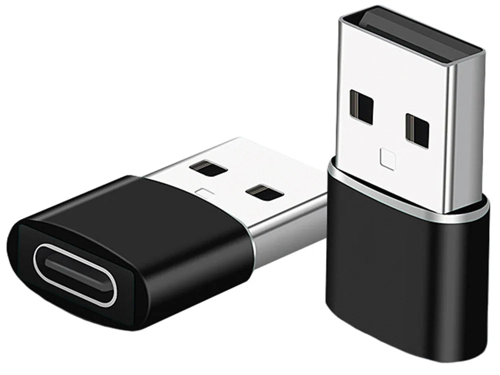 USB-A auf USB-C Adapter – kompakter Lade- und Datenadapter mit USB-C Buchse für Smartphone, Tablet & Laptop