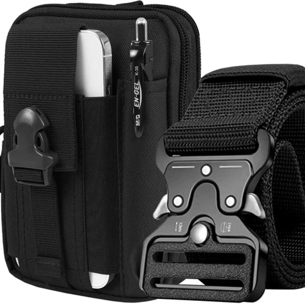 Taktische MOLLE Gürteltasche – Outdoor Hüfttasche für Smartphone & Zubehör