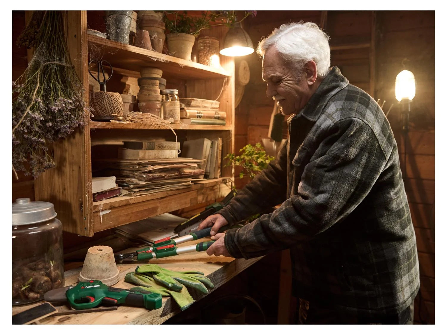 PARKSIDE 12V Cordless Pruner PGHSA 12 B2 Without battery and charger