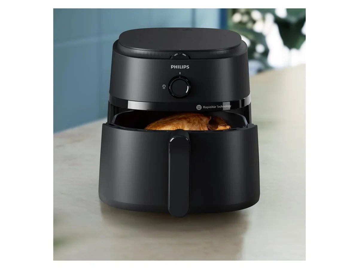 Philips Essential Airfryer XL Fryer-2000W, Black Hot Air Fryer Kitchen 