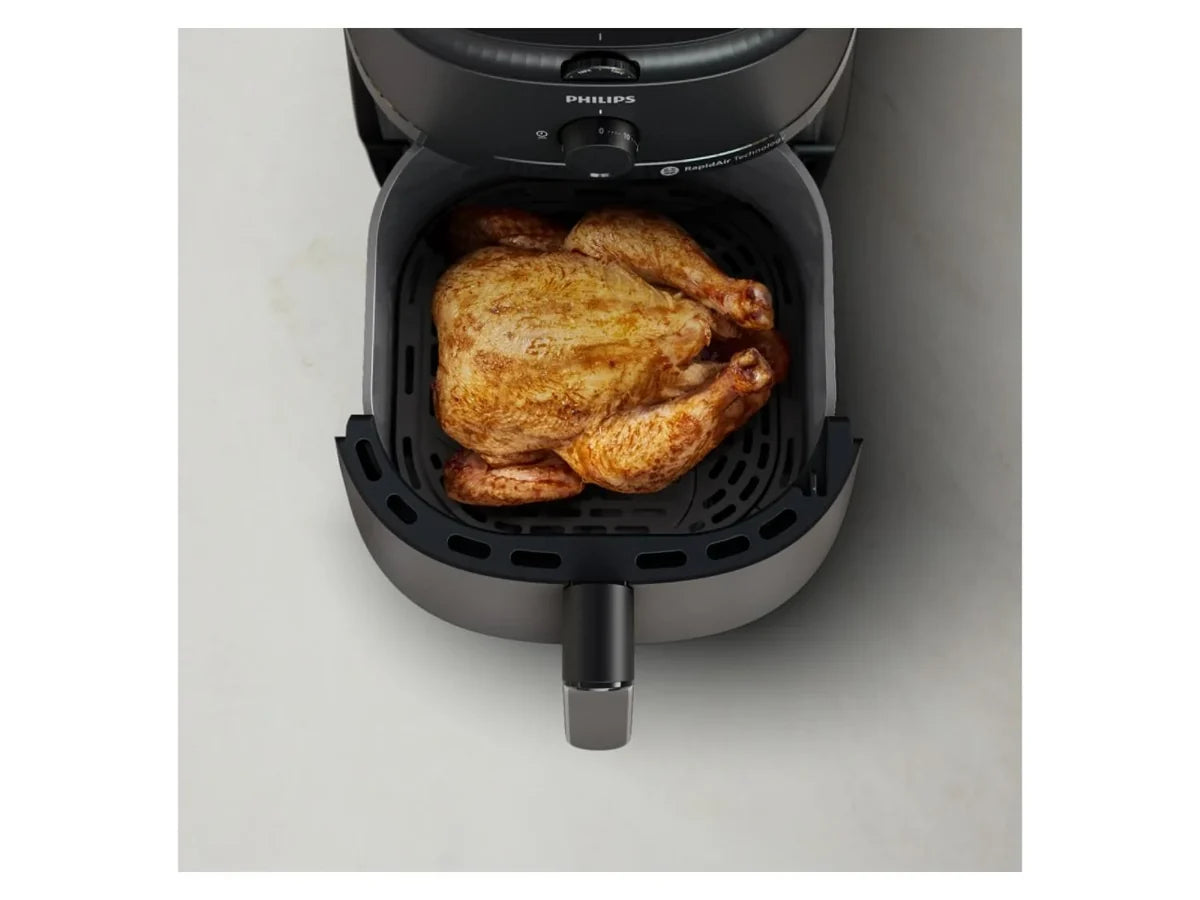 Philips Essential Airfryer XL Fryer-2000W, Black Hot Air Fryer Kitchen 