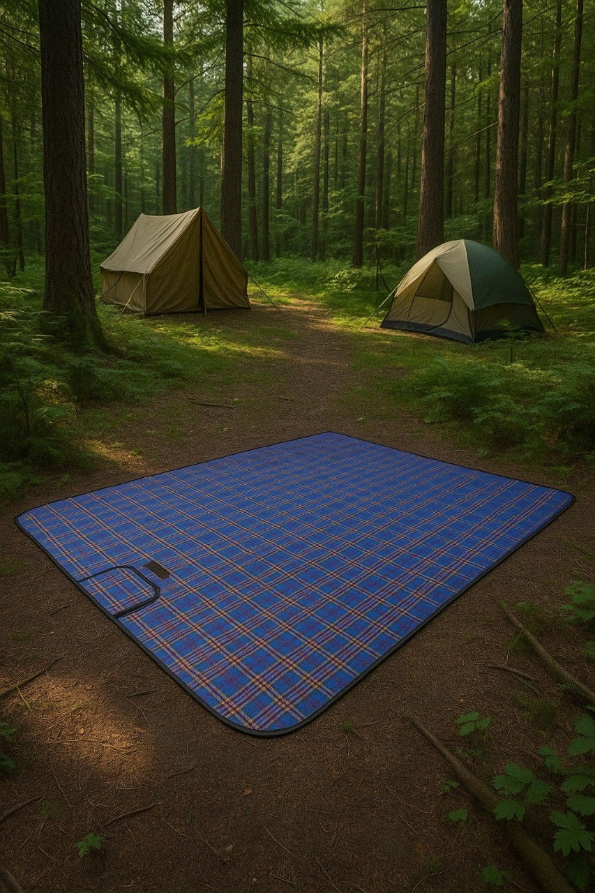 Picknickdecke Campingdecke Reisedecke Stranddecke Picknick wasserdicht 145x180cm