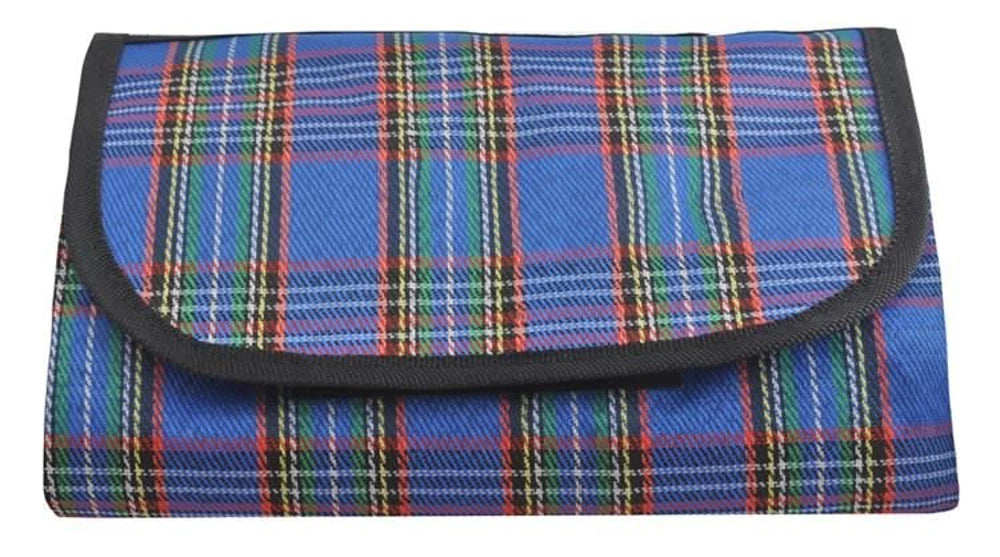 Wasserdichte Picknickdecke 145x180cm – Faltbare Strand- & Campingdecke in Blau