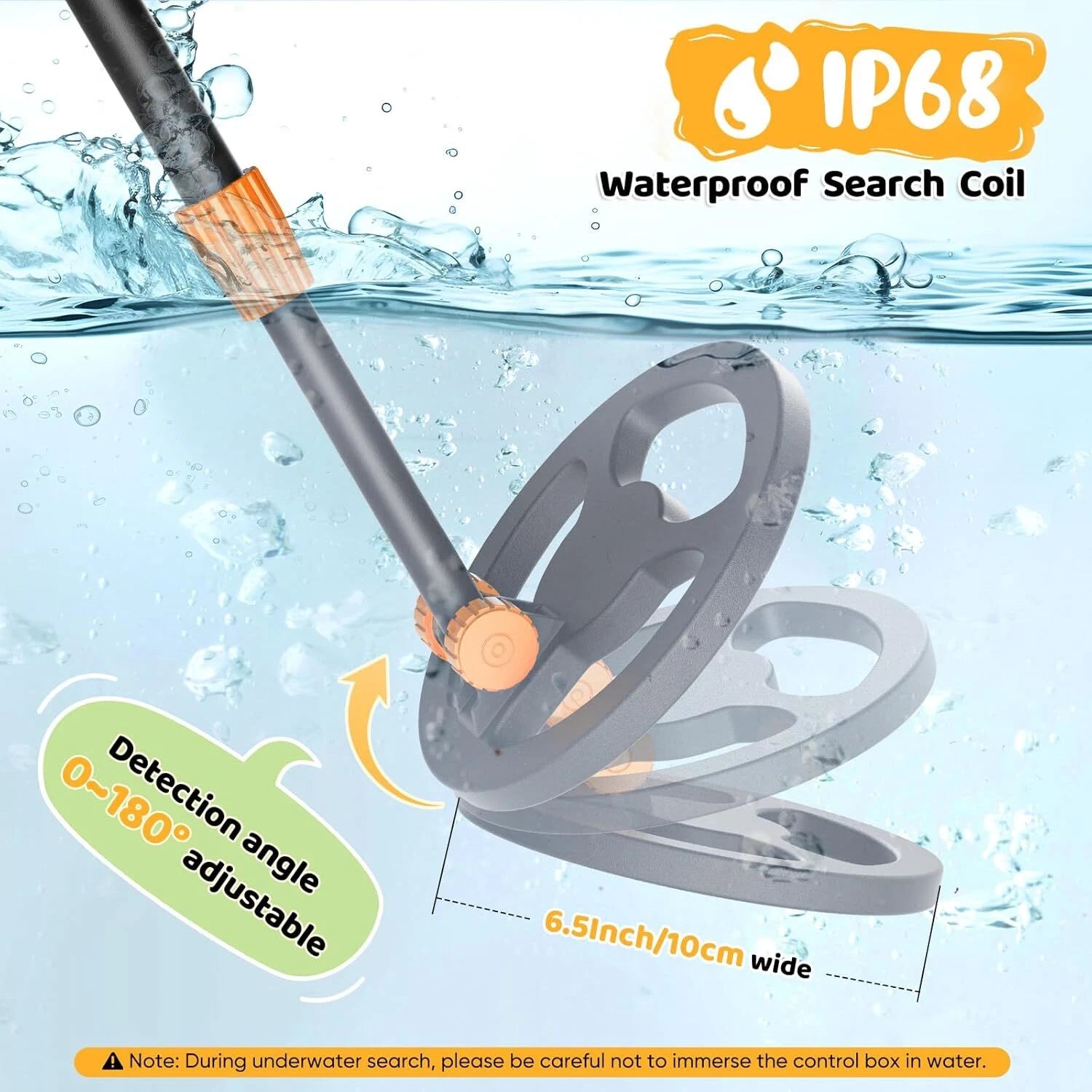 Metal detector with LCD Gold Metal Detector Gold Prospector Treasure Hunt Finder 