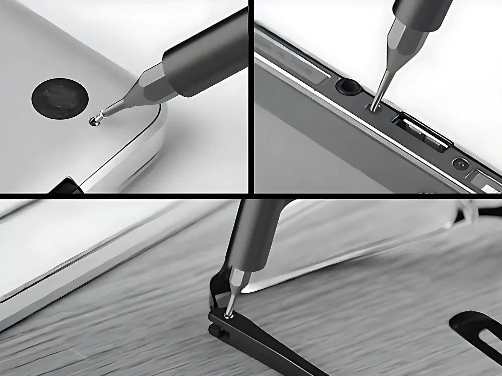 Präzisions Schraubendreher Set 24 Bits Magnetisch Feinmechaniker Werkzeug Etui
