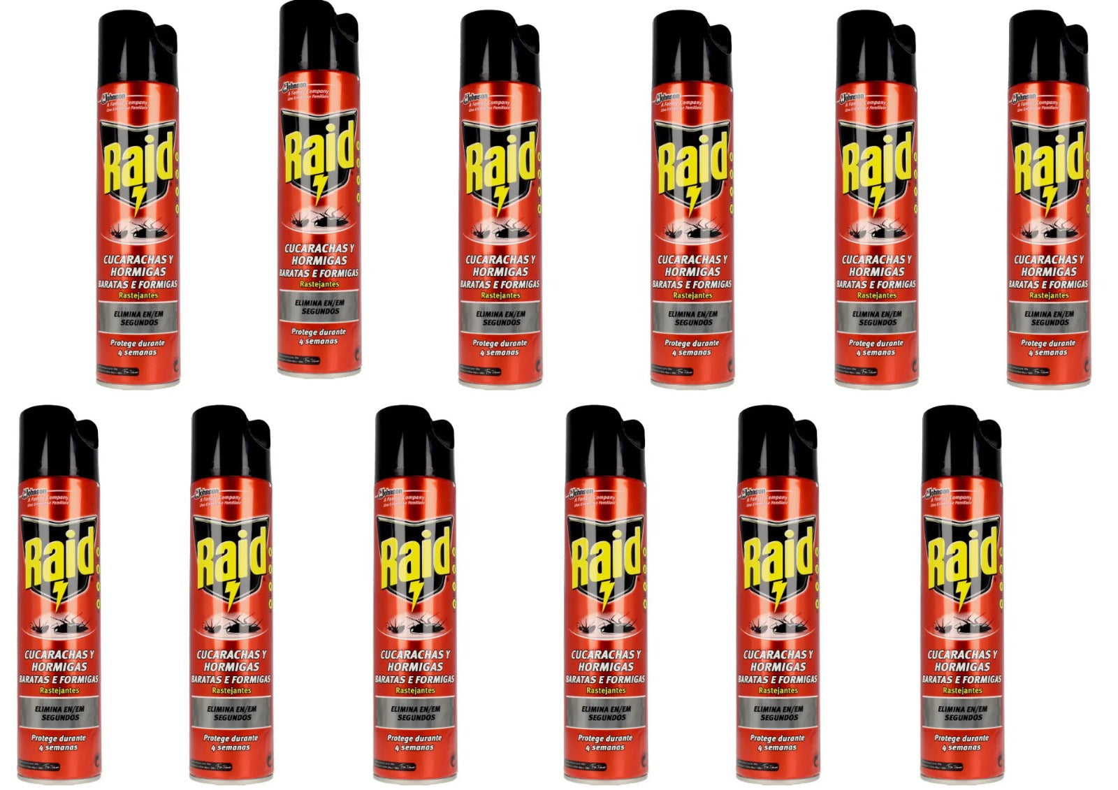 Raid Rastreros Insektizid-Insektenspray Insektenschutz Spinne Ammeise 400 ml V