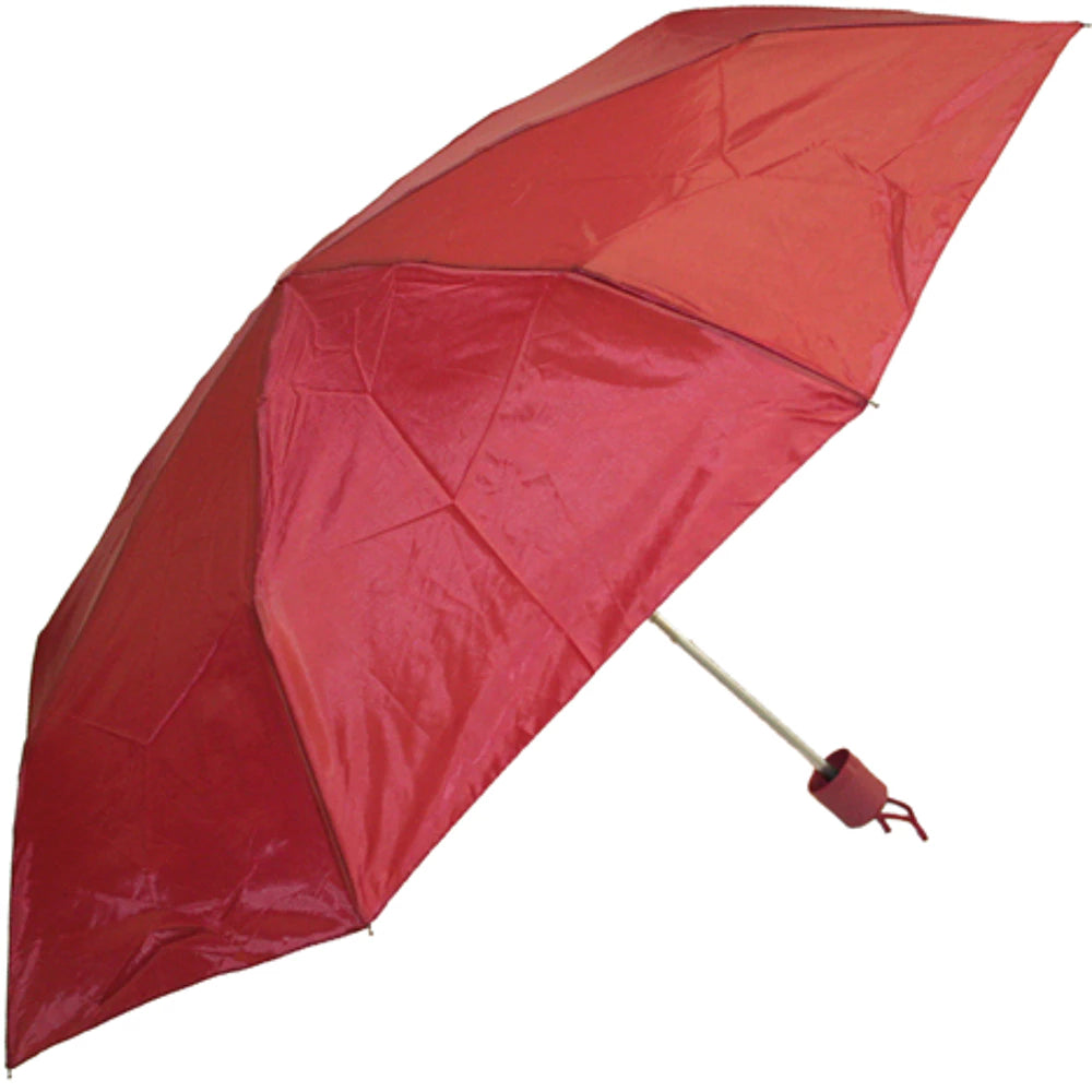 Klassischer Taschenschirm 100 cm – Anthrazit, Schwarz, Blau, Bordeaux (Sortiert)