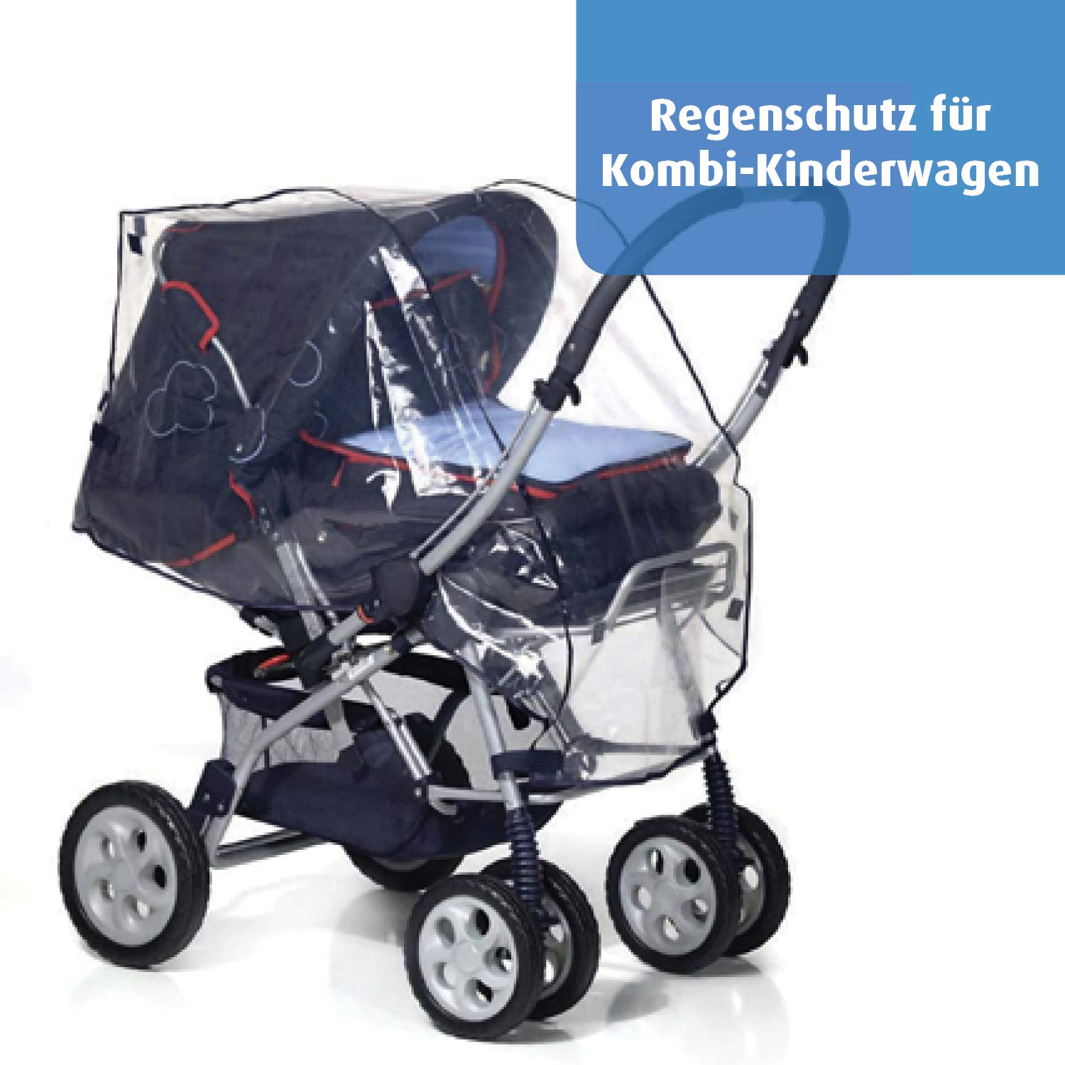 Reer PEVA Universal-Regenschutz, für Kinderwagen, Sportwagen, Buggys NEU OVP