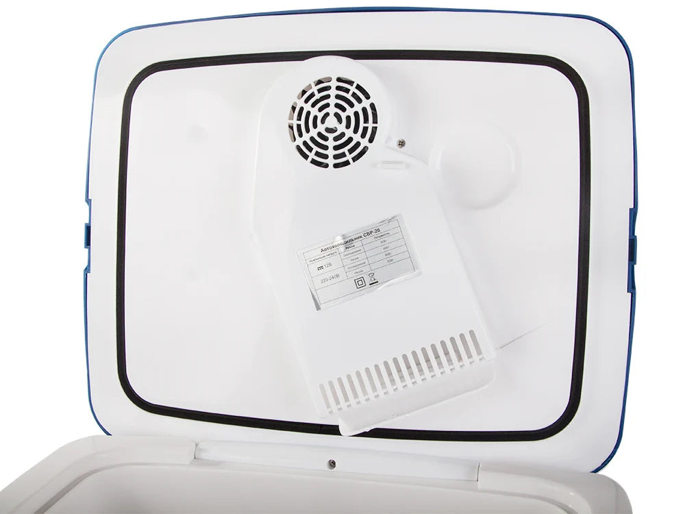 Elektrische Kühlbox 26L mit 12V & 230V – Auto Kühlbox mit Kühl- und Warmhaltefunktion für Camping & Reise